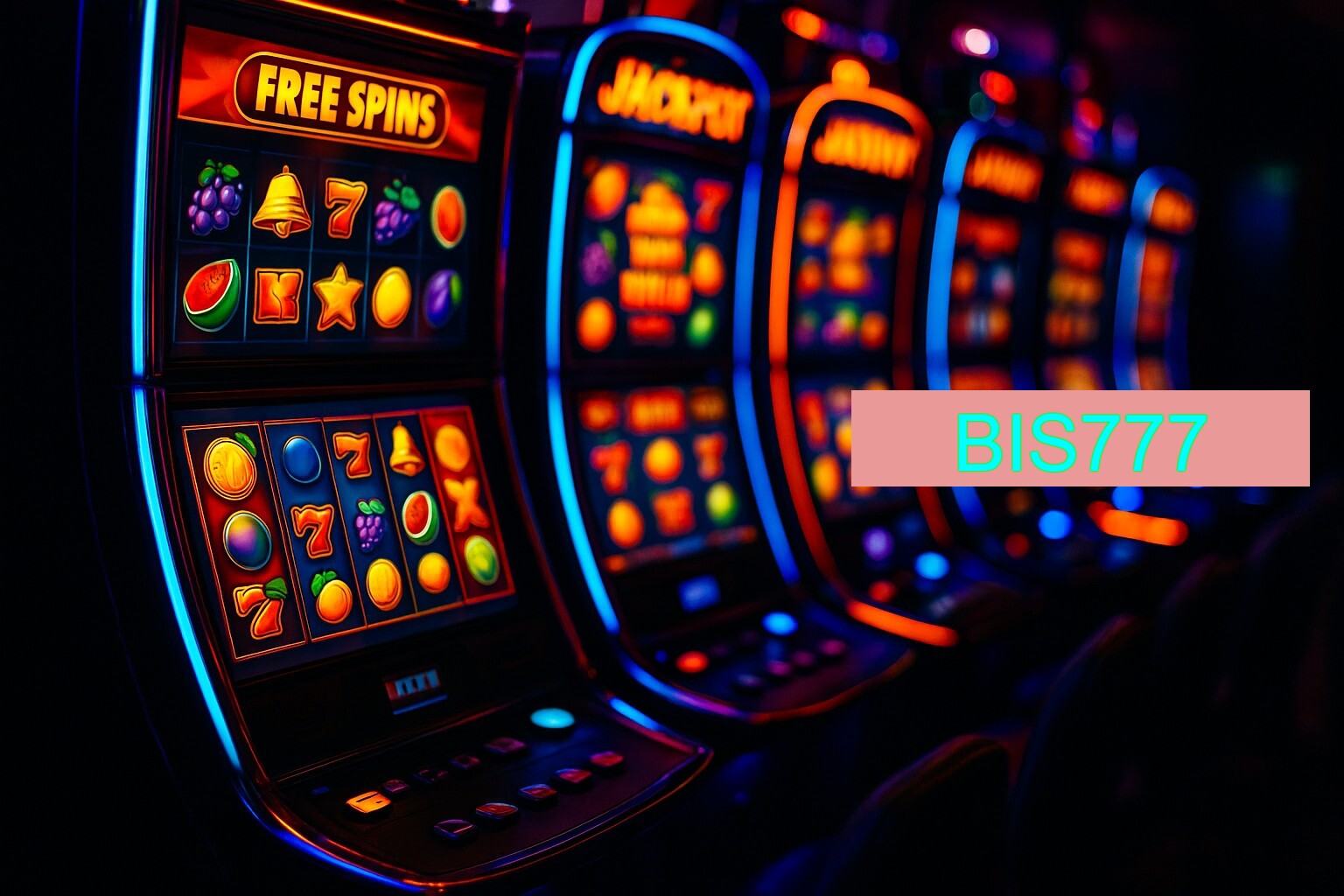 Diversos jogos de caça-níqueis